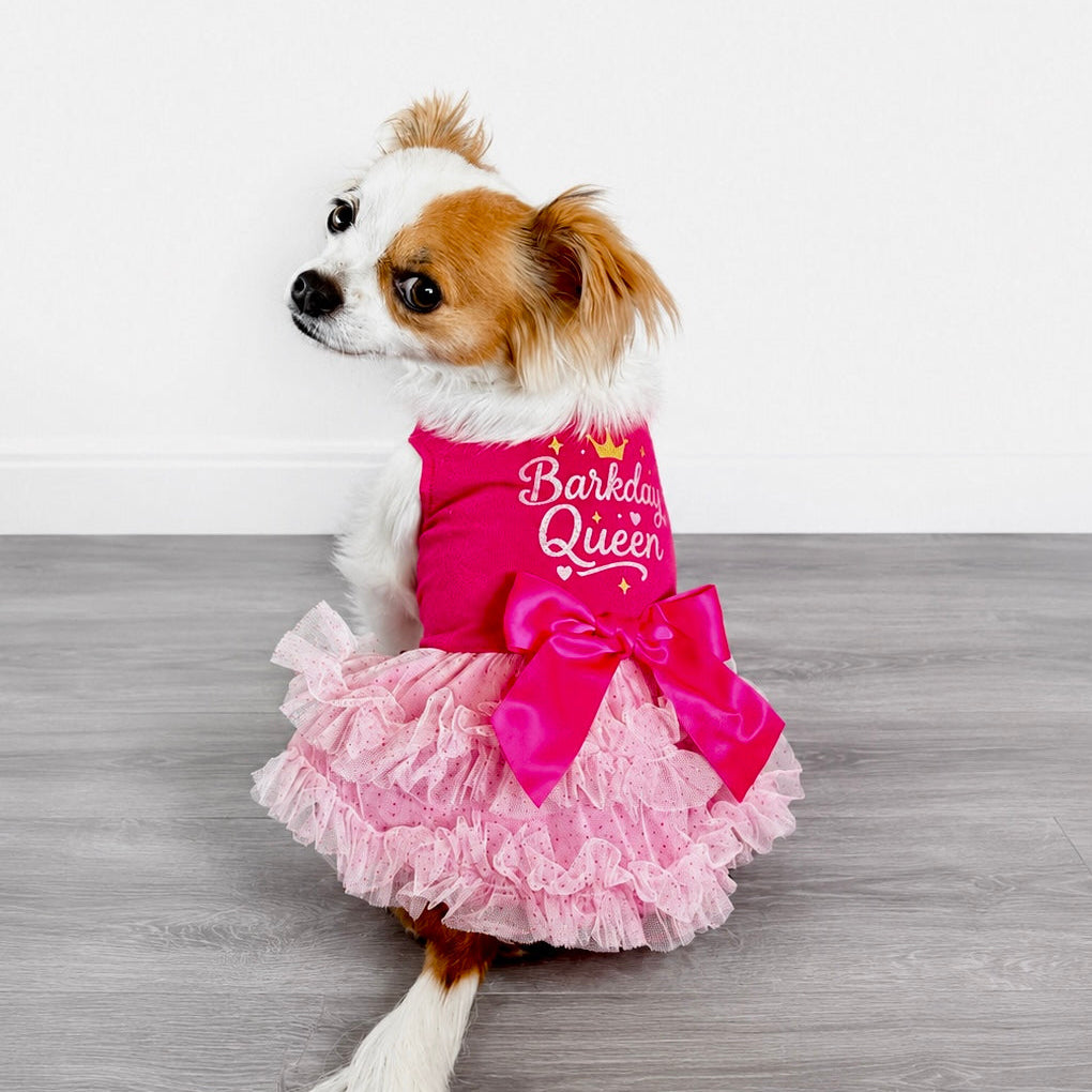 Barkday Queen Tutu Dress