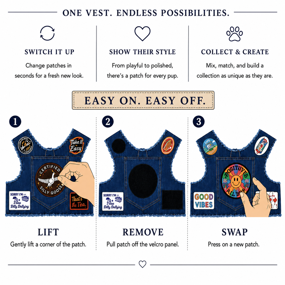 Birthday Mix & Match Couture Patches