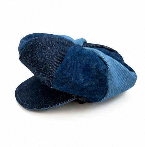 Denim Newsboy Cap