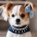 Vintage Gemstone Pet Necklace