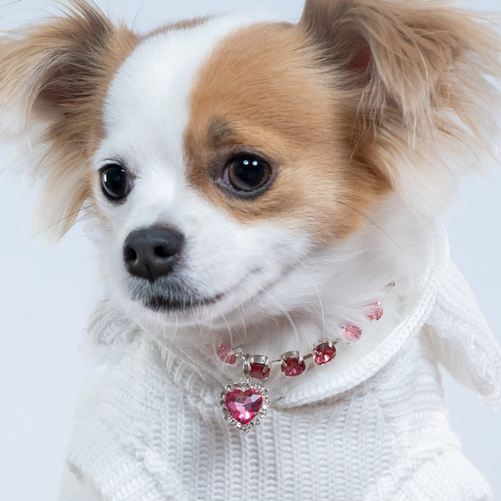 Pretty Pink Diamond Necklace