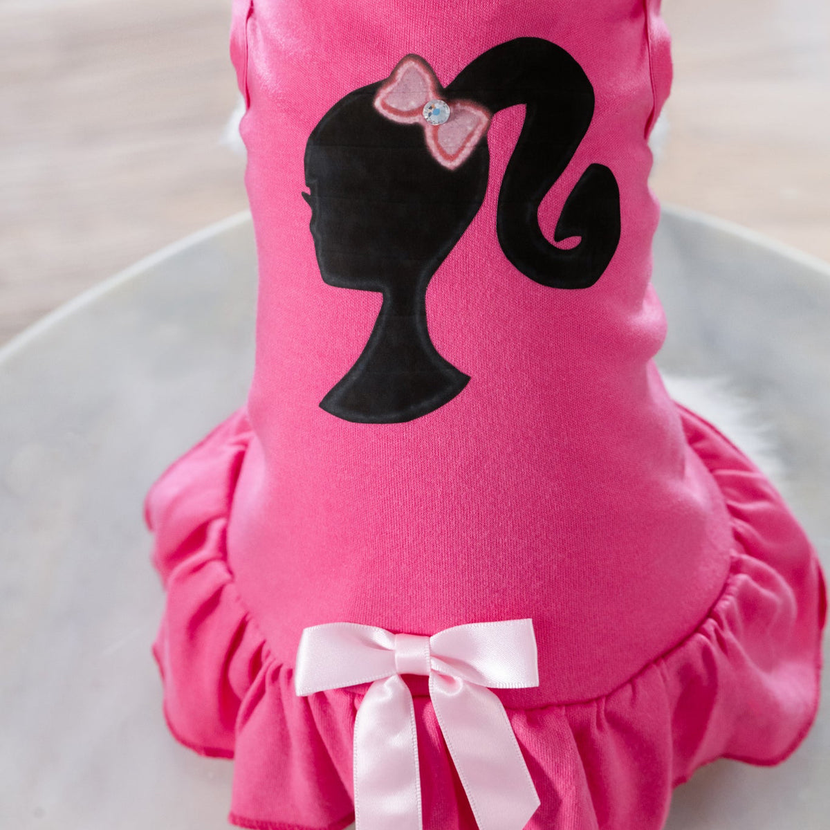 Barbie Silhouette Tutu Dog Dress