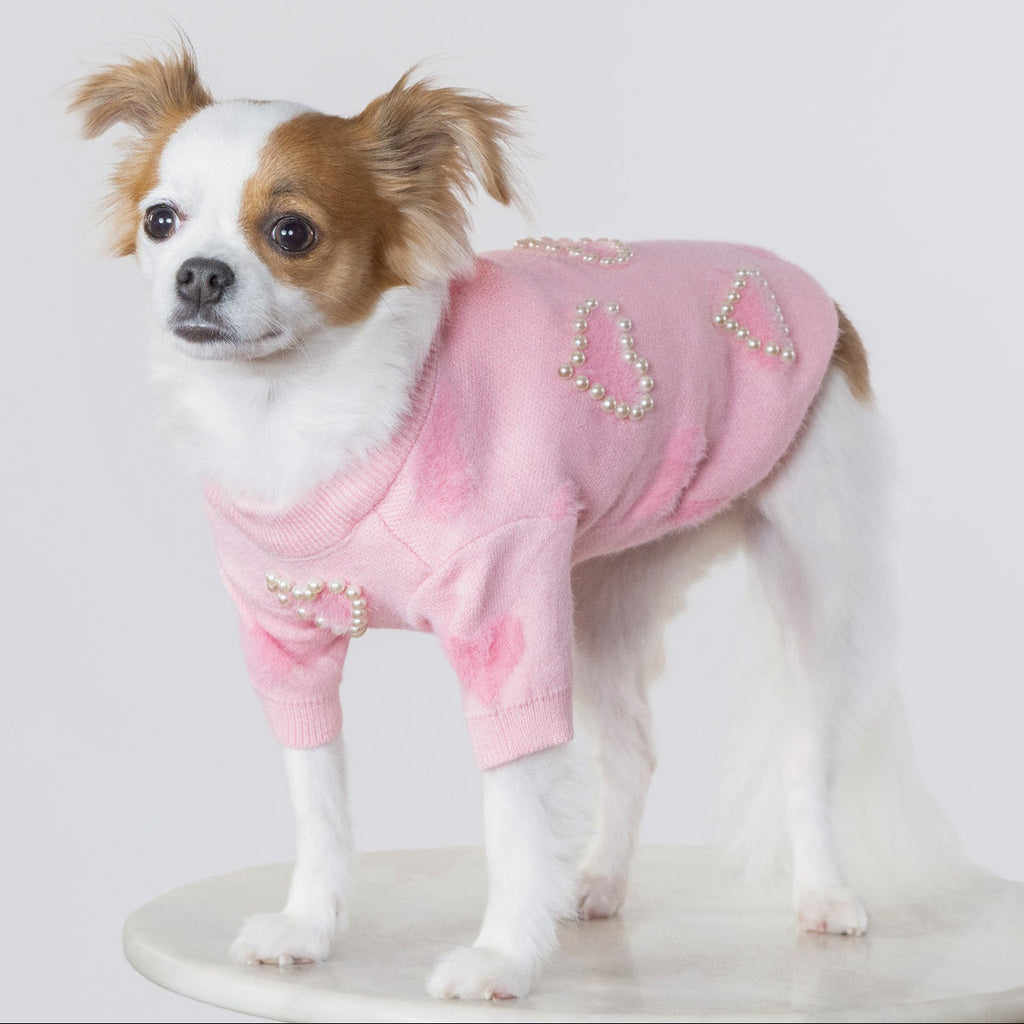 Pearl Heart Sweater - In 2 Curated Colors