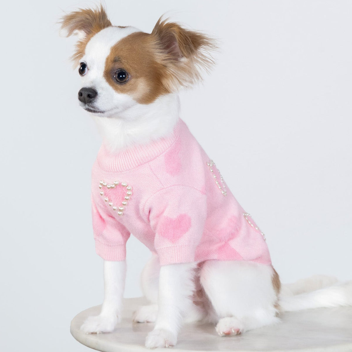 Pearl Heart Sweater - In 2 Curated Colors