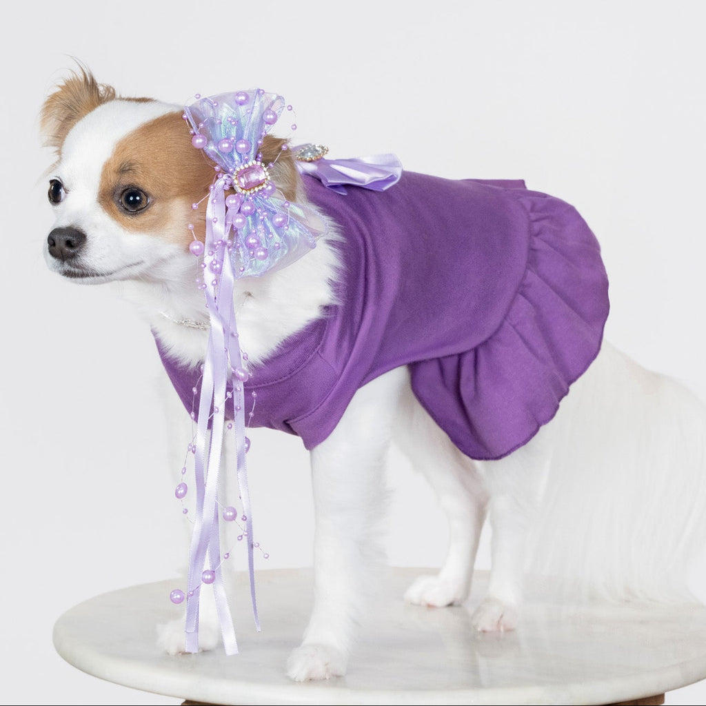 Amethyst Grande Bow Dress