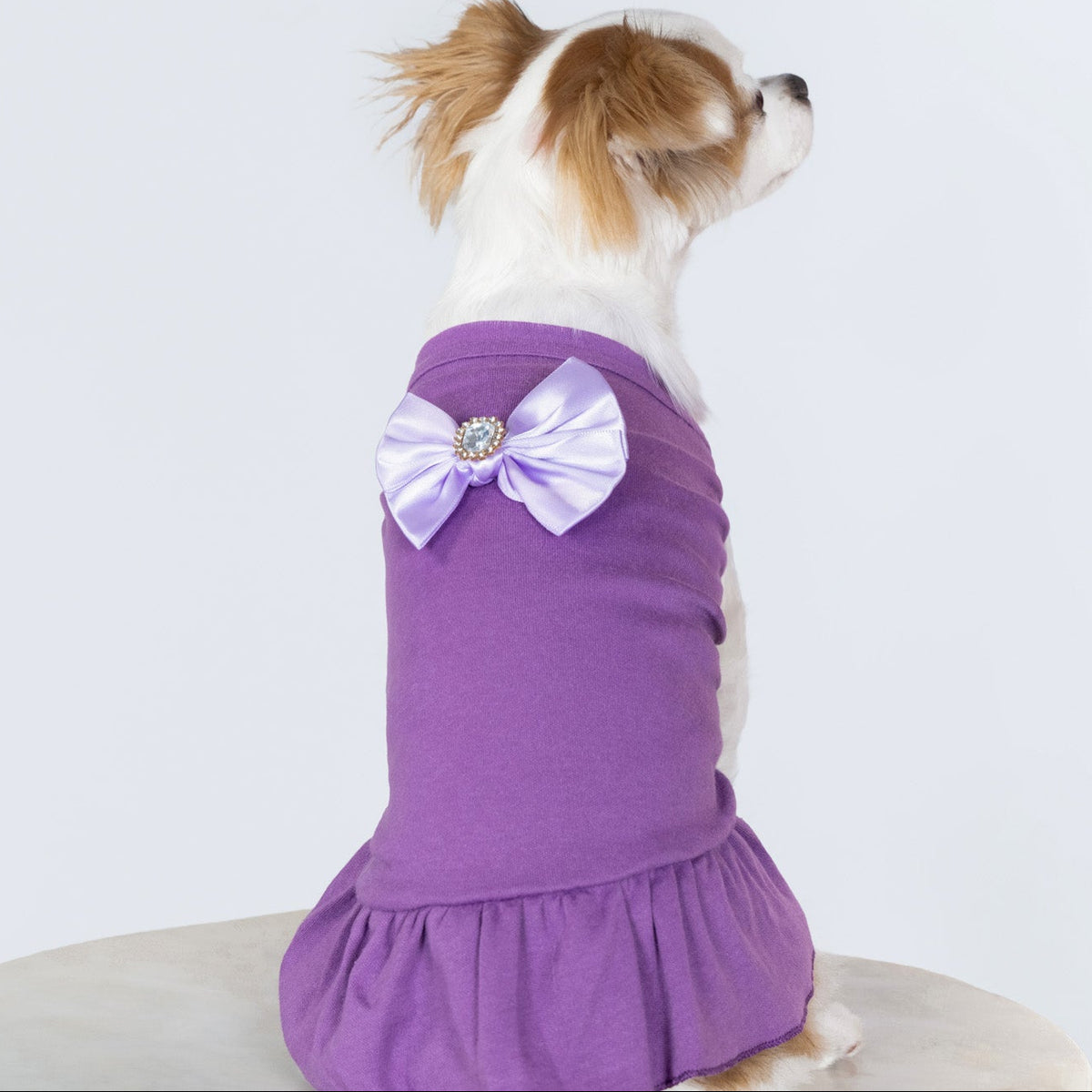 Amethyst Grande Bow Dress