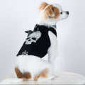 Black Crystal Skull Couture Dog Tank