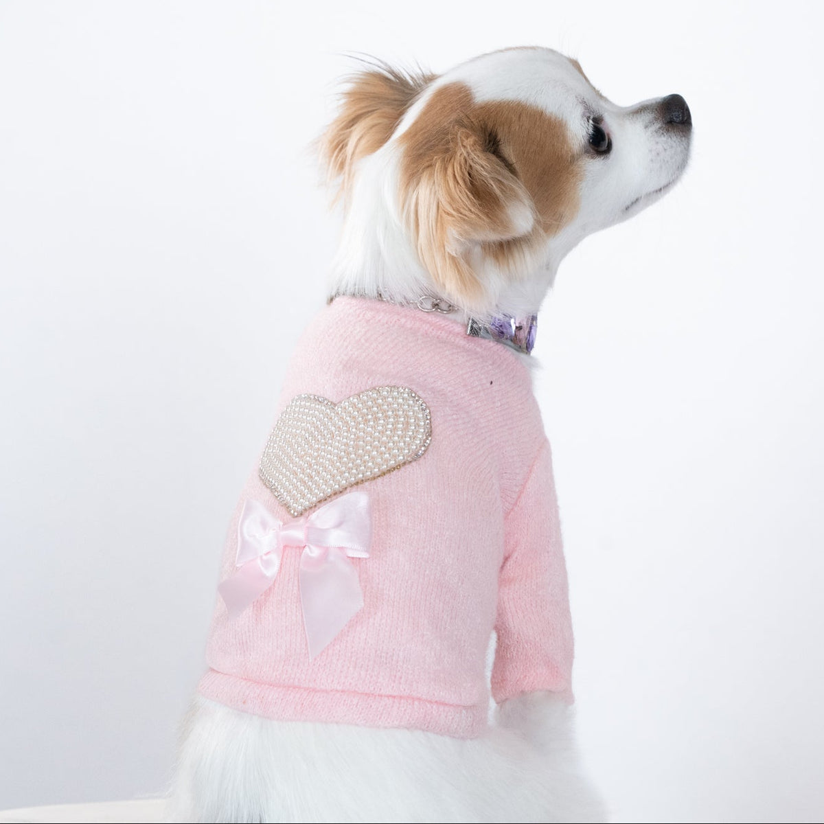 Pearl Heart Sweater - In 2 Curated Colorways