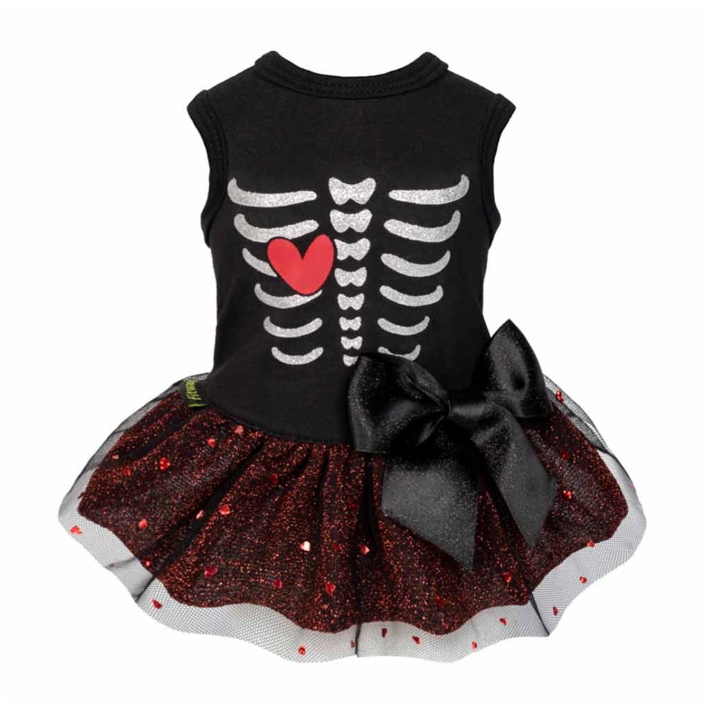 Halloween Skeleton Tutu Dress