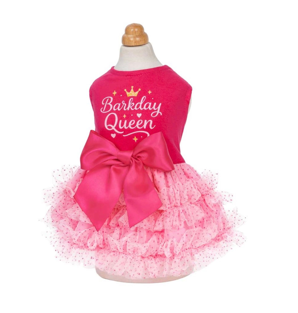 Barkday Queen Tutu Dress