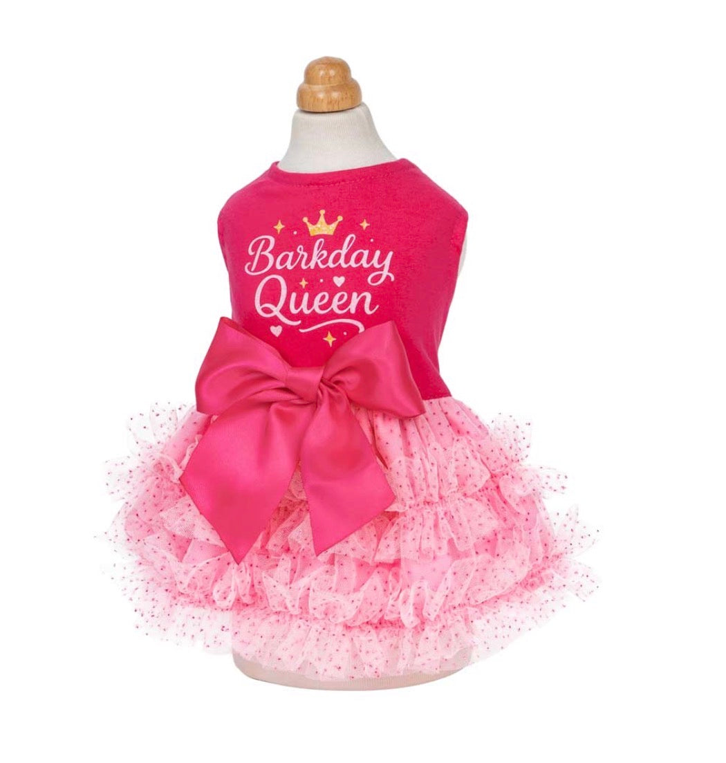 Barkday Queen Tutu Dress