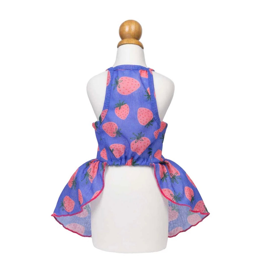 Bowknot Strawberry Dress