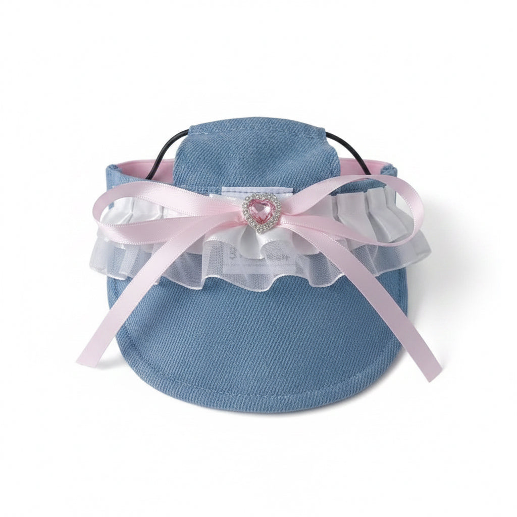 Sweetheart Denim Sun Hat