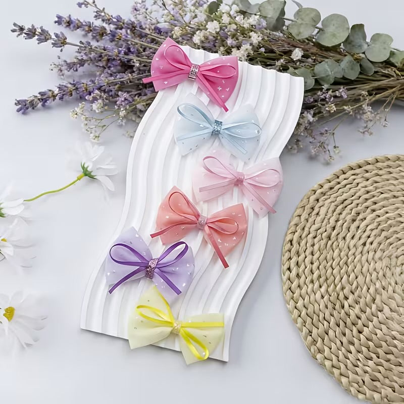 Sophie’s Signature Mesh Bow Clip