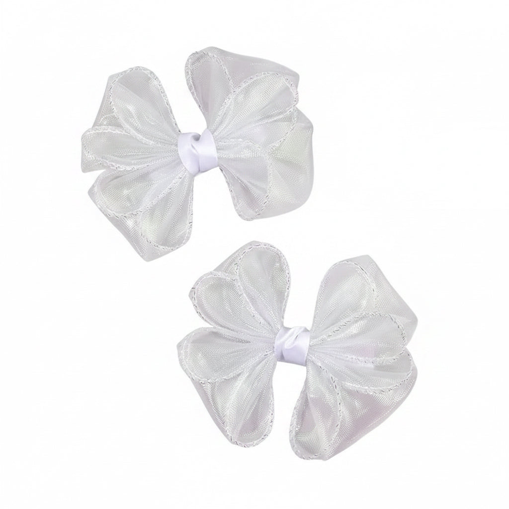 Sweet Tulle Bow Clip - In 2 Curated Colorways