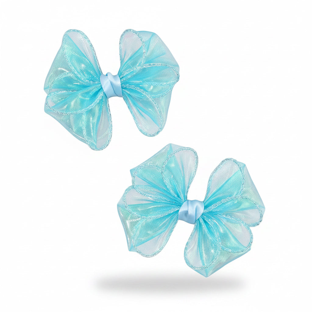 Sweet Tulle Bow Clip - In 2 Curated Colorways