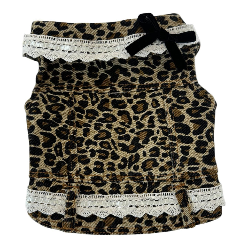 Leopard Print Autumn Vest
