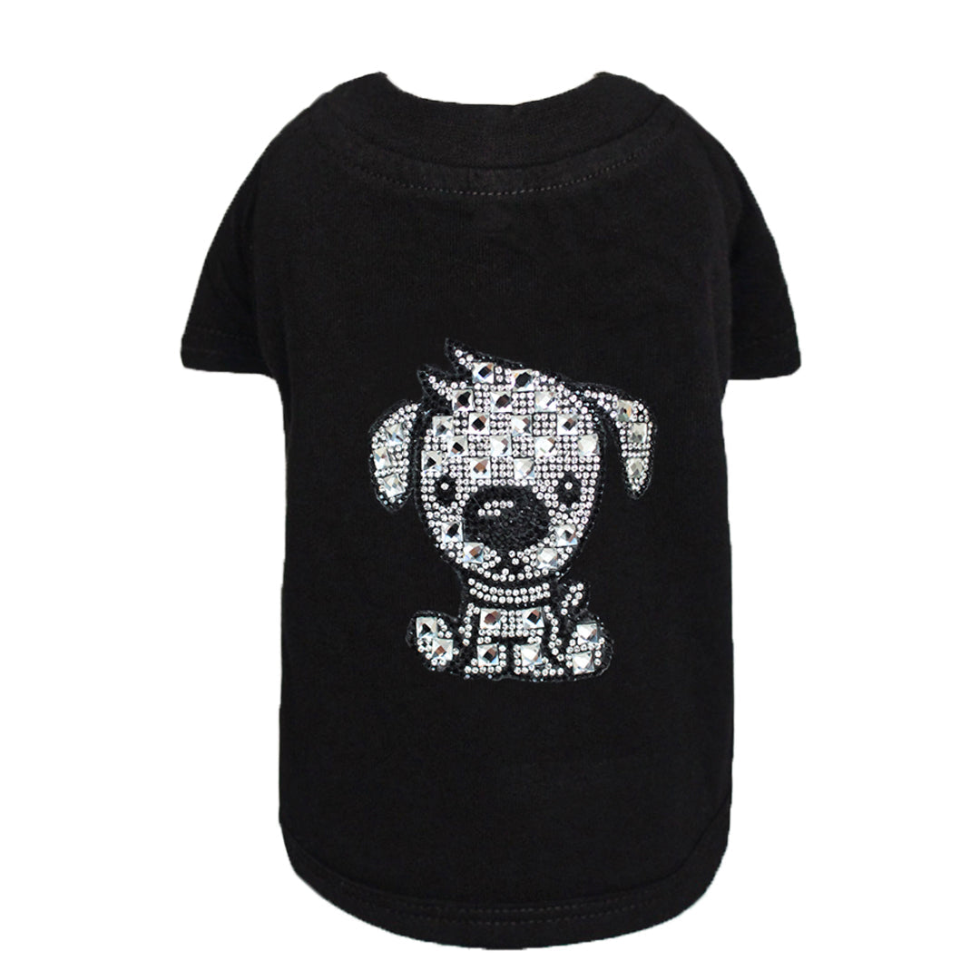 Doggie Rhinestone Tee - Available in 2 Curated Colorways