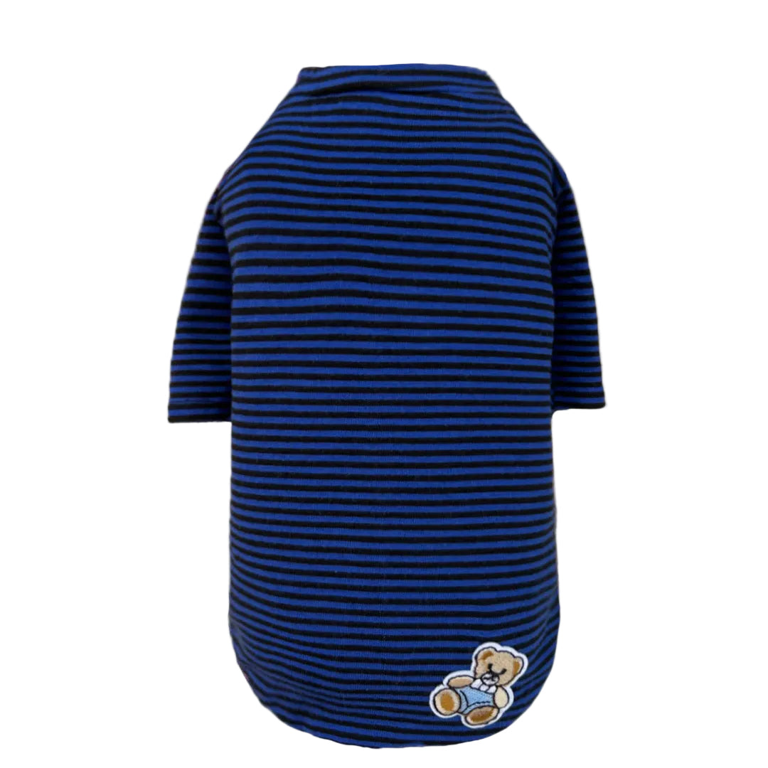 Striped Dog Tee - Available in 5 Curated Colorways