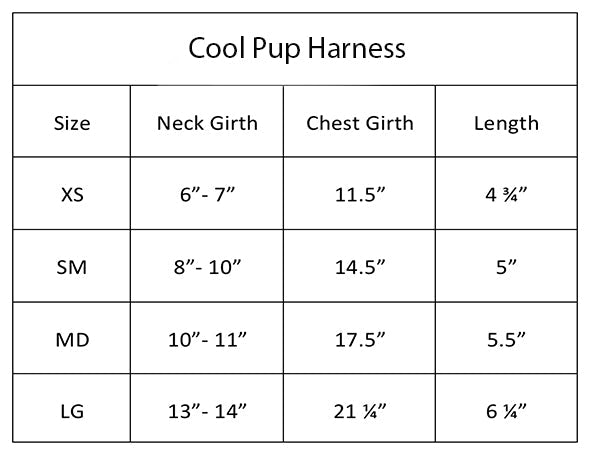 Cool Pup Harness