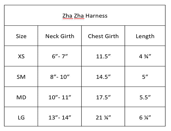 Zha Zha Harness - In 3 Curated Colorways
