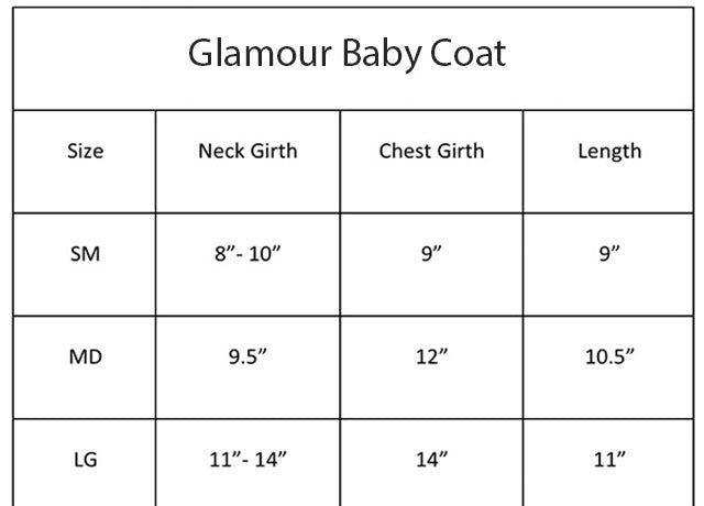 Glamour Baby Coat - Available in 3 Curated Colorways