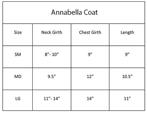 Annabella Coat Collection - Cupcake