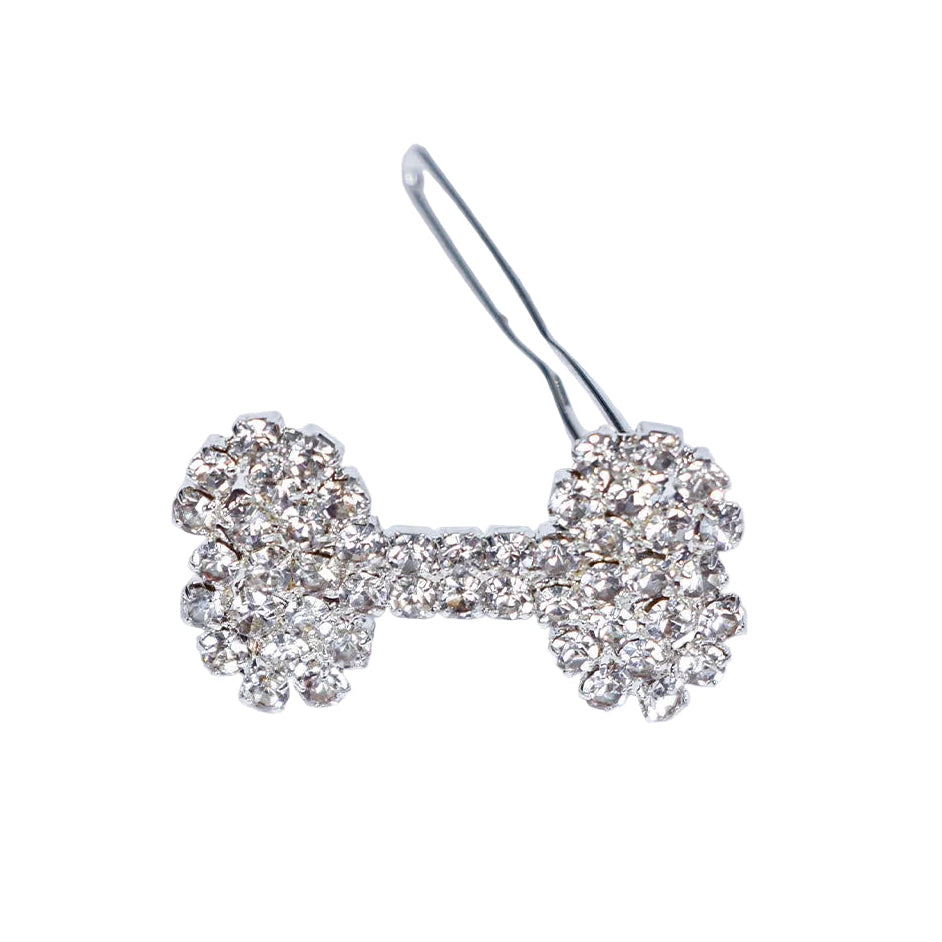 Crystal Bone Barrettes - In 4 Curated Colorways
