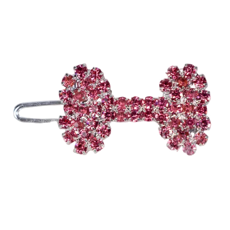 Crystal Bone Barrettes - In 4 Curated Colorways