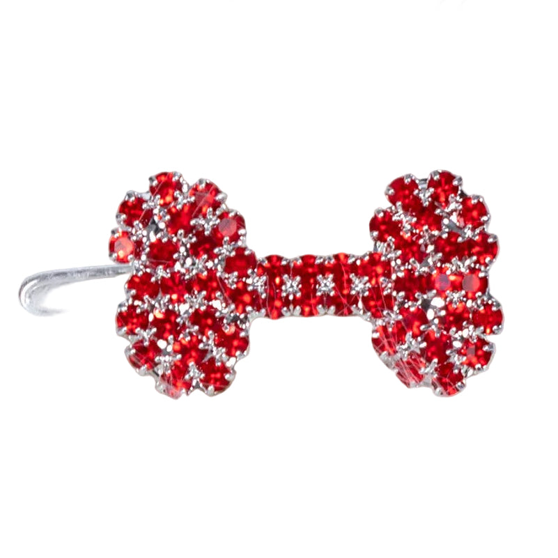 Crystal Bone Barrettes - In 4 Curated Colorways