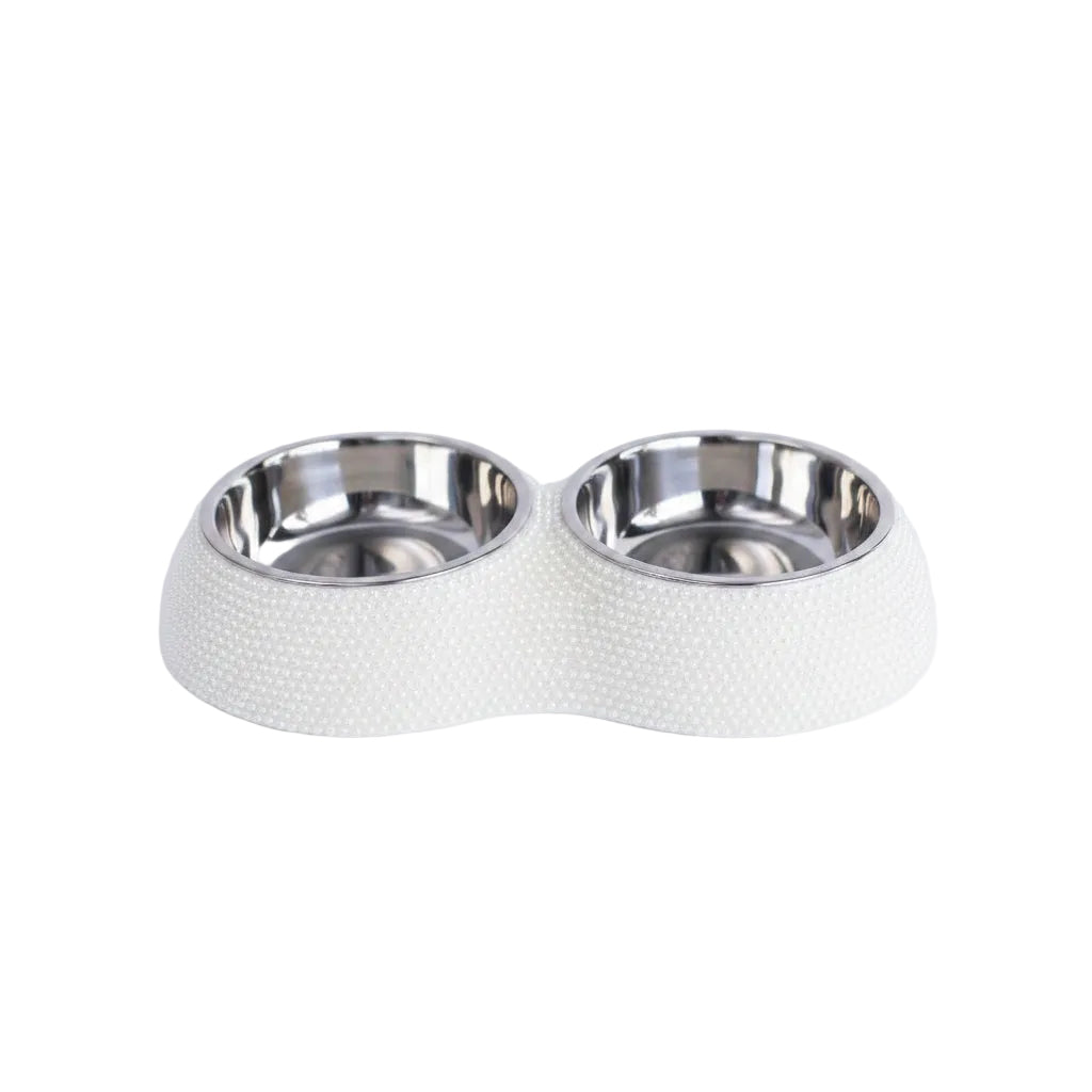 Pearl Double Pet Bowl