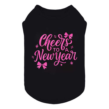 Cheers to a New Year Dog Tank Top