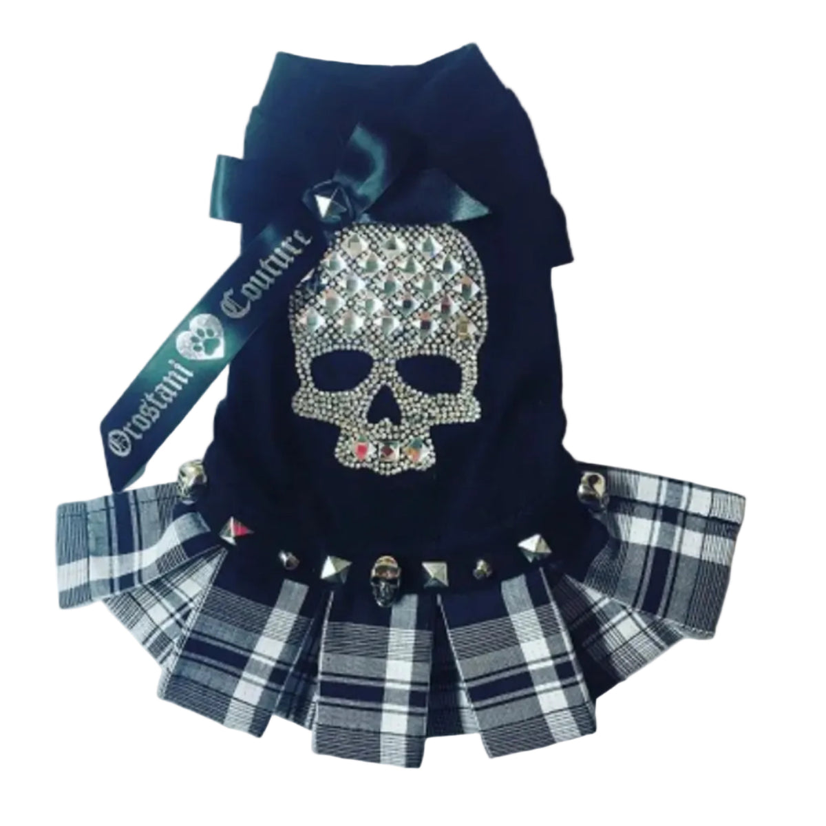 Punk Rock Crystal Skull Dress