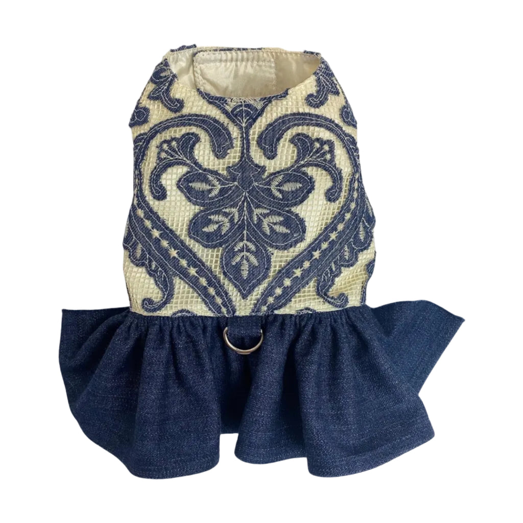 I Heart Denim Couture Harness Dress