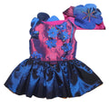 Plumeria Gardenia Lily Couture Harness Dress