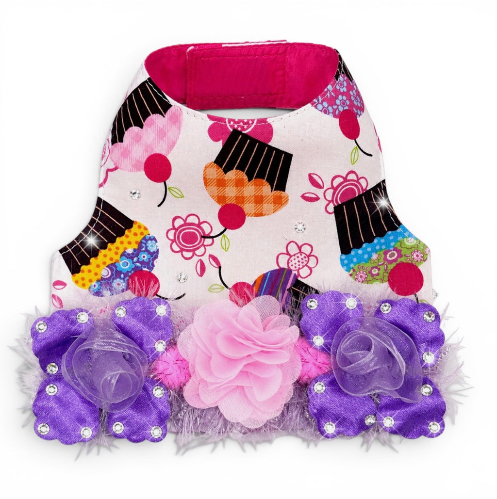Cupcake With A Cherry On Top Luxury Dog Harness