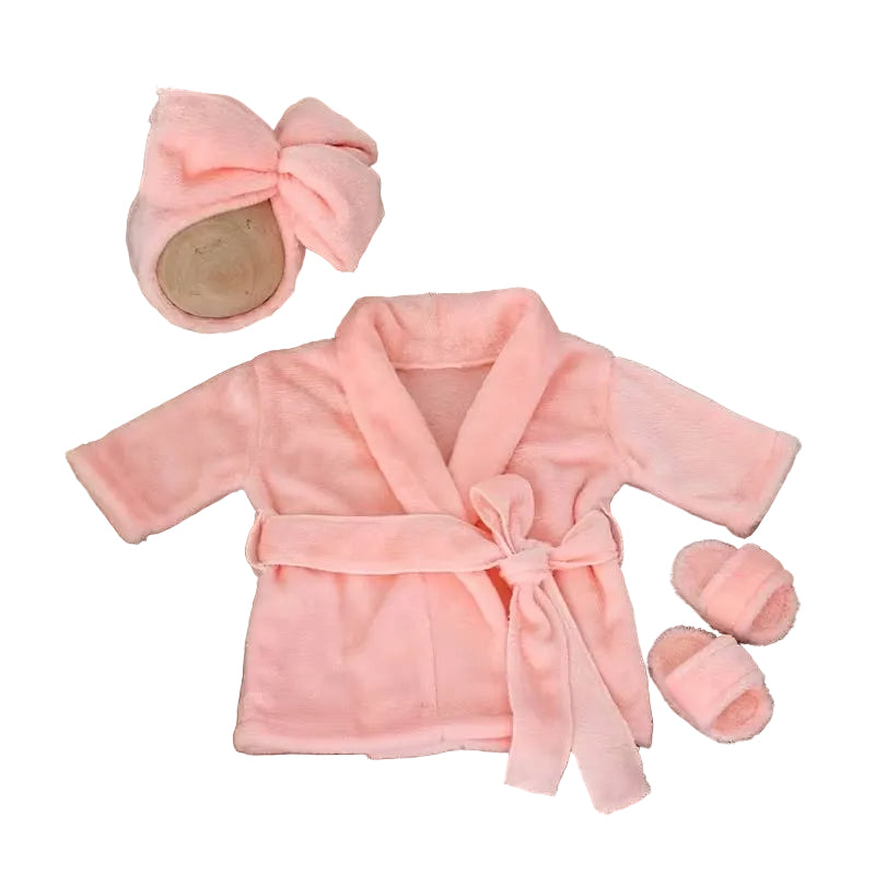 Luxe Bathrobe Dog Set - In 2 Curated Colorways