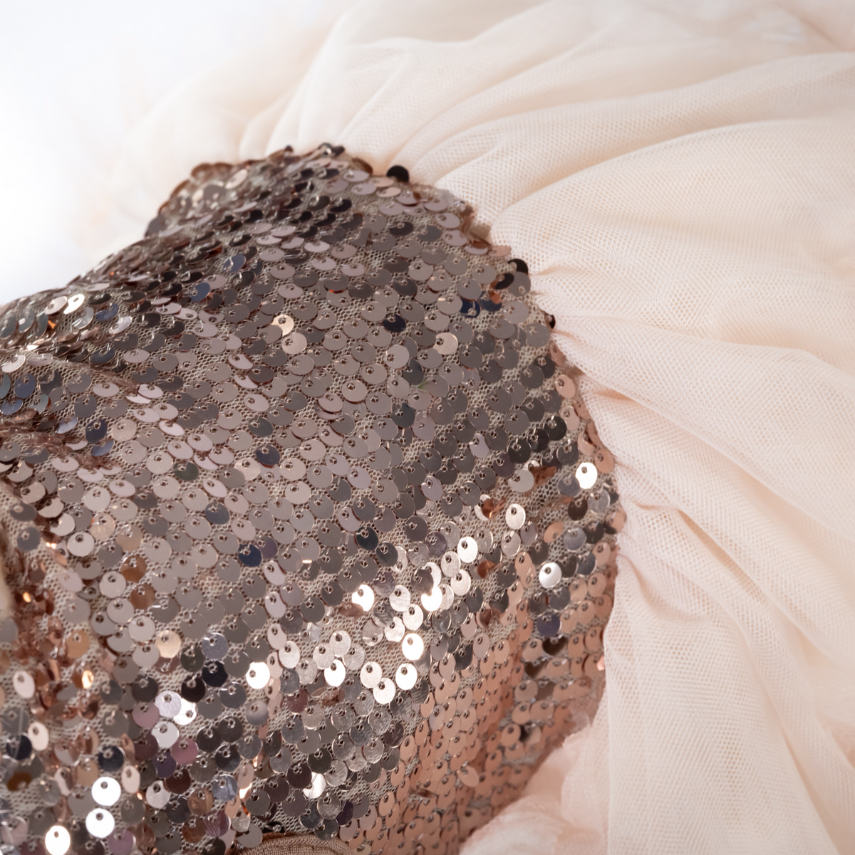 Glitter Sequin Tutu Holiday Dog Dress - In 2 Curated Colorways