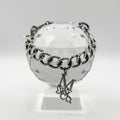 RUNWAY NECKLACE: SERAPHINA (GUN METAL FINISH)
