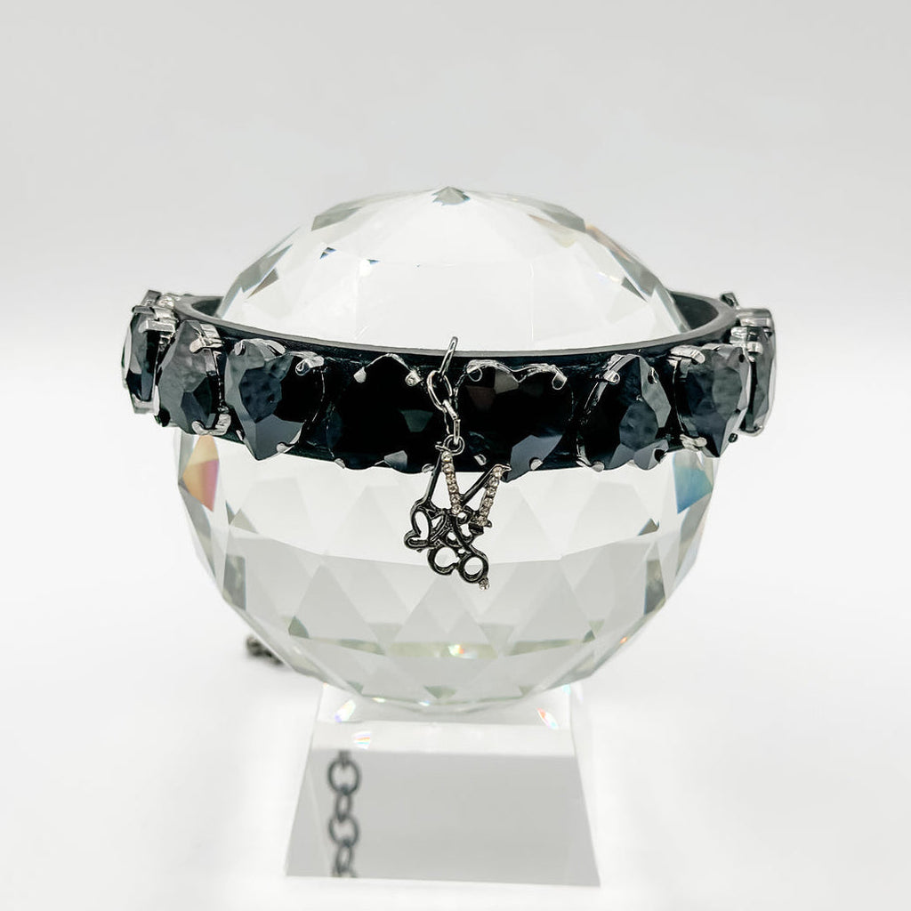 GEM NECKLACE: CAVIAR
