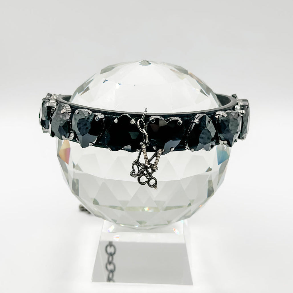 GEM NECKLACE: CAVIAR