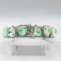 CRUISE GEM NECKLACE II: FROSTED GREEN