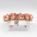 CRUISE GEM NECKLACE I: PEACH FUZZ