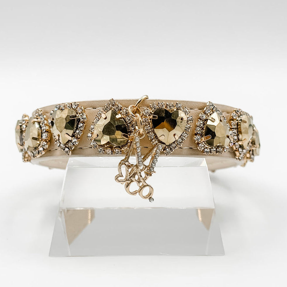 COUTURE GEM NECKLACE: SO GOLDEN
