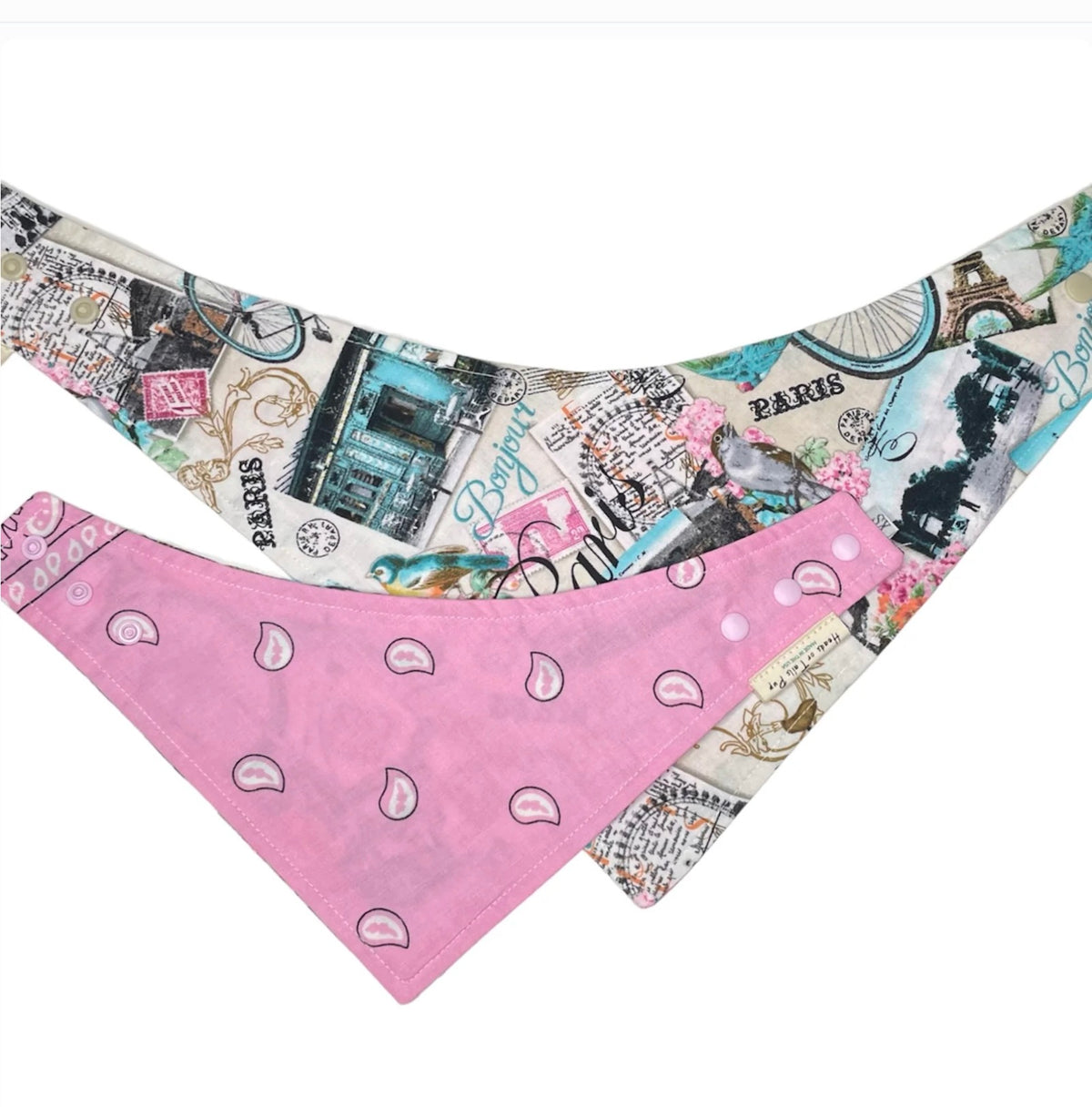 Reversible Parisian Bandana - In 2 Curated Colorways