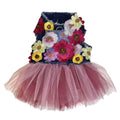 Plum Prosecco Denim Couture Dress
