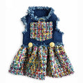 Denim & Tweed Couture Dress