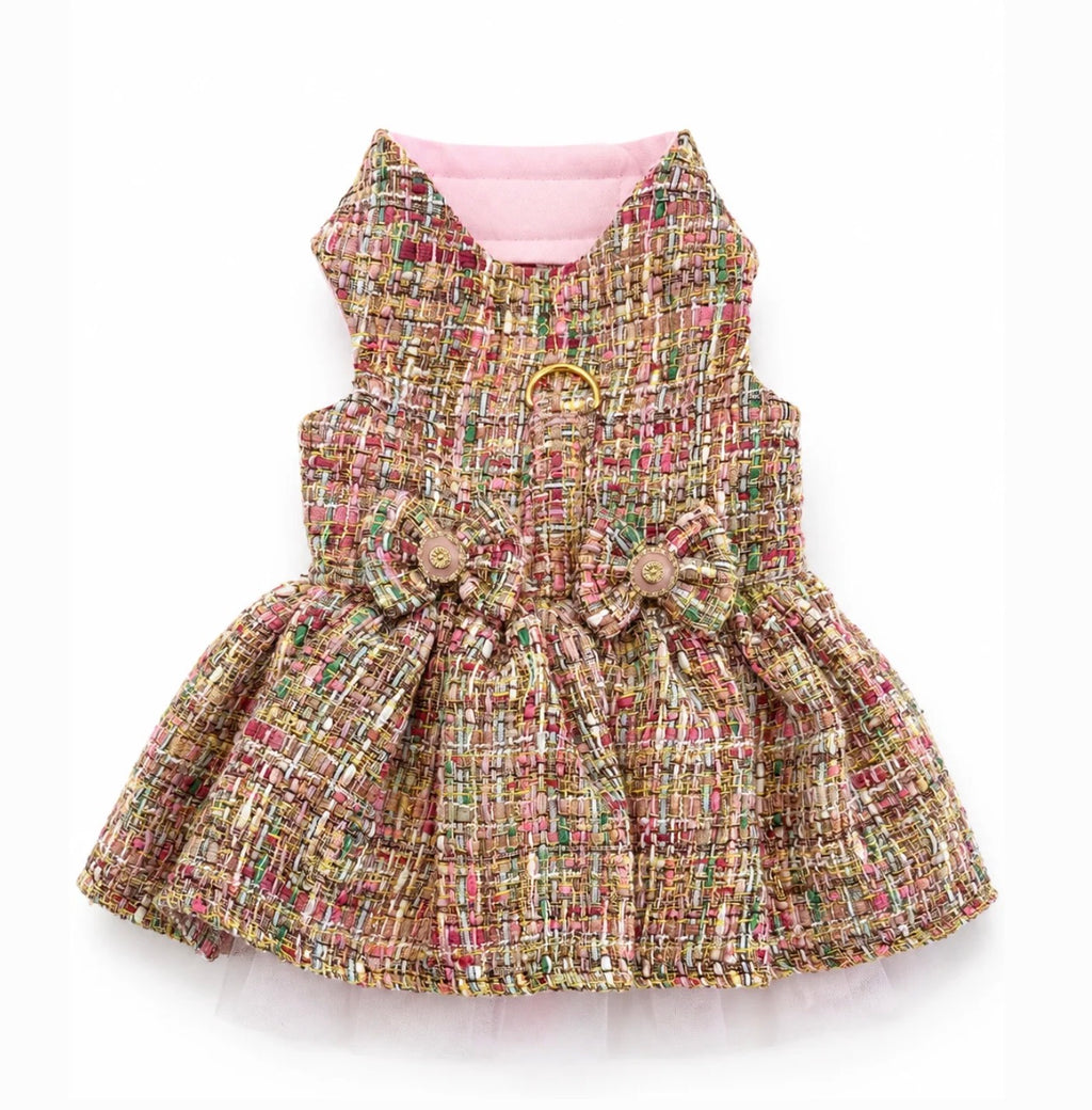 European Tweed Couture Dress