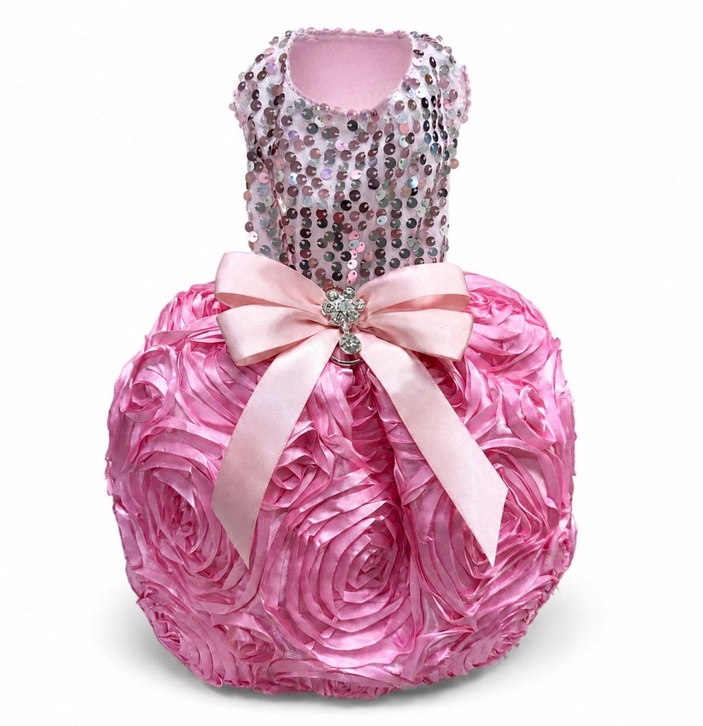 All That Glitters Dress - Pink