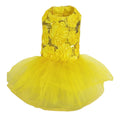 All That Glitters Sequin Dress - Yellow